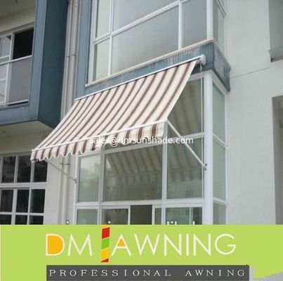Outdoor Vertical Drop Arm Retractable Awning For Window Sunshade Heavy Duty Drop Arm Retractable Awnings