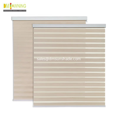 Electric sunshade zebra roller blinds