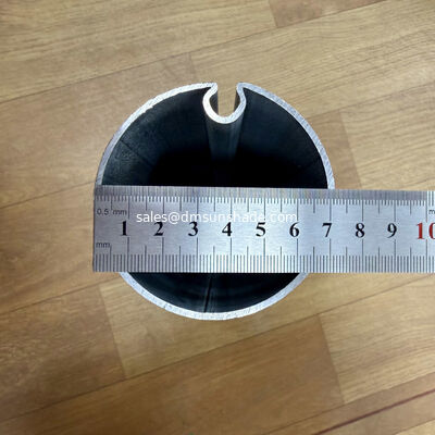 Tubo de acero resistente de 70 mm de diámetro exterior × 2,0 mm, integral de 8 metros para toldos exteriores