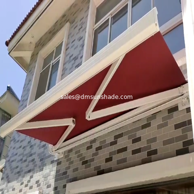 Full Cassette Awning Providing Adjustable Shade Control and Enhanced Durability Suitable for Restaurants Cafes and Homes