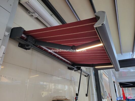 Techo de casete completo que proporciona un control de sombra ajustable y una mayor durabilidad adecuado para restaurantes cafeterías y hogares